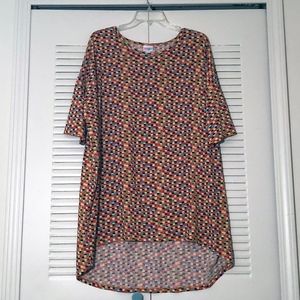 LULAROE - Patterned Irma - XL